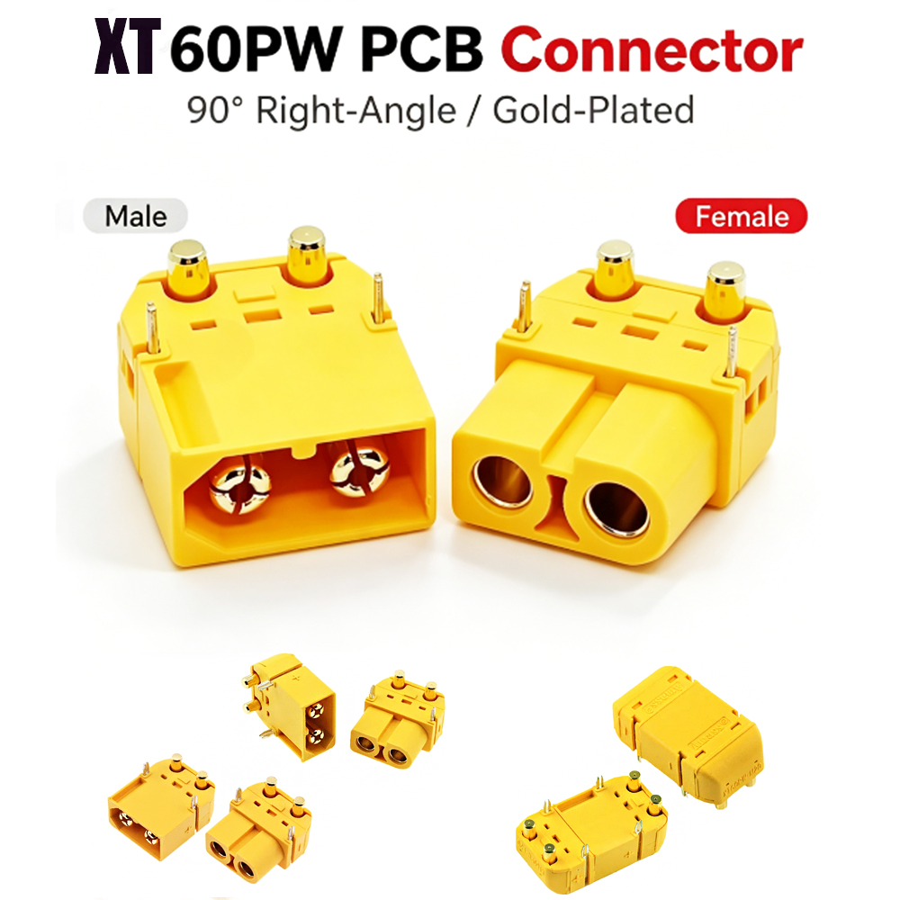 Amass XT60PW PCB Mount Connect - Drone Battery Connector recension och pris
