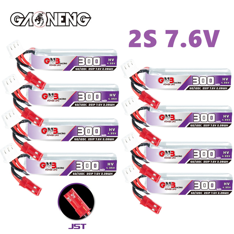 GAONENG GNB 2S 7.6V 300mAh 60C - Drone Battery Lipo recension och pris